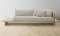 The Muir Sofa - Performance Stonewashed Linen Dew