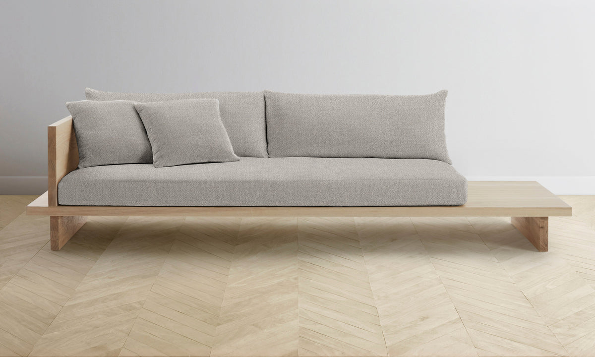 The Muir Sofa - Performance Textural Weave Breeze