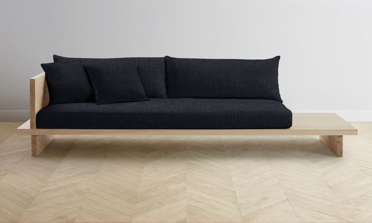 The Muir Sofa - Performance Textural Weave Marina