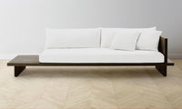 The Muir Sofa - Performance Linen Weave Pure White