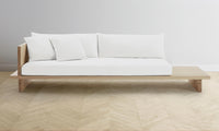 The Muir Sofa - Performance Linen Weave Pure White