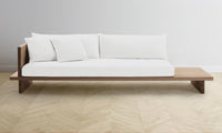 The Muir Sofa - Performance Linen Weave Pure White