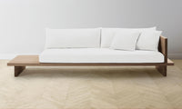 The Muir Sofa - Performance Linen Weave Pure White