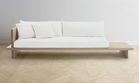 The Muir Sofa - Performance Linen Weave Pure White