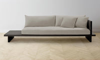 The Muir Sofa - Performance Textured Linen Flax