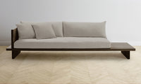 The Muir Sofa - Performance Textured Linen Flax