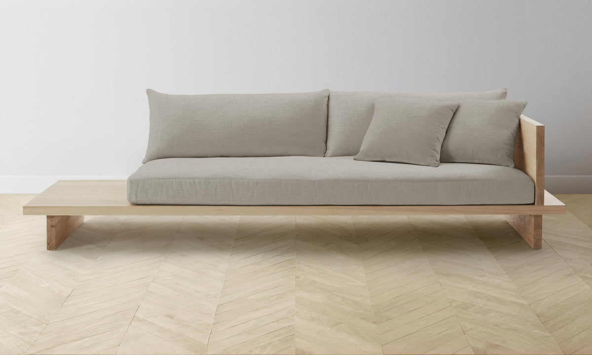 The Muir Sofa - Performance Linen Weave Beige