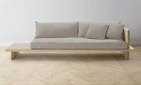 The Muir Sofa - Performance Textured Linen Flax