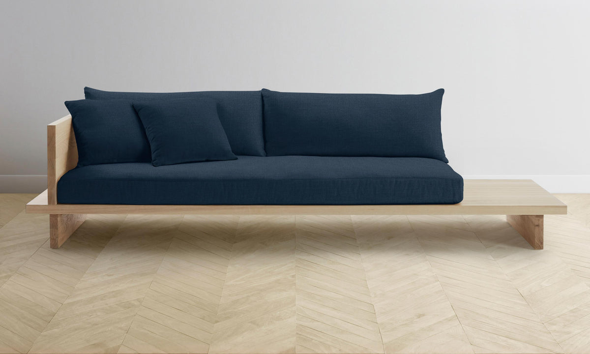 The Muir Sofa - Performance Linen Weave Bay
