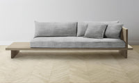 The Muir Sofa - Performance Textured Tweed Alpine