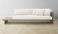 The Muir Sofa - Performance Textured Tweed Snow