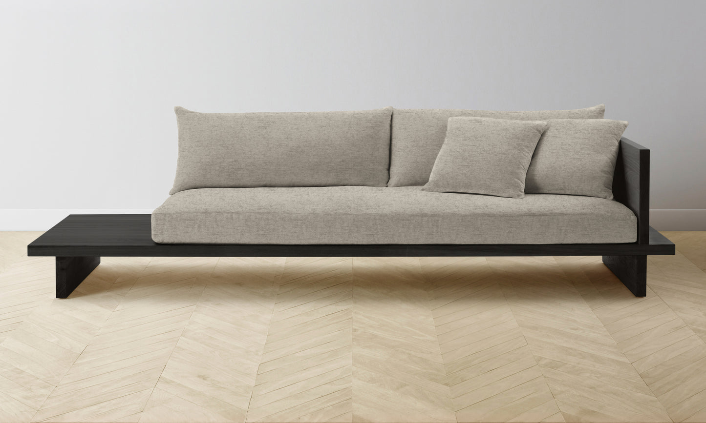 The Muir Sofa - Performance Tweed Oatmeal