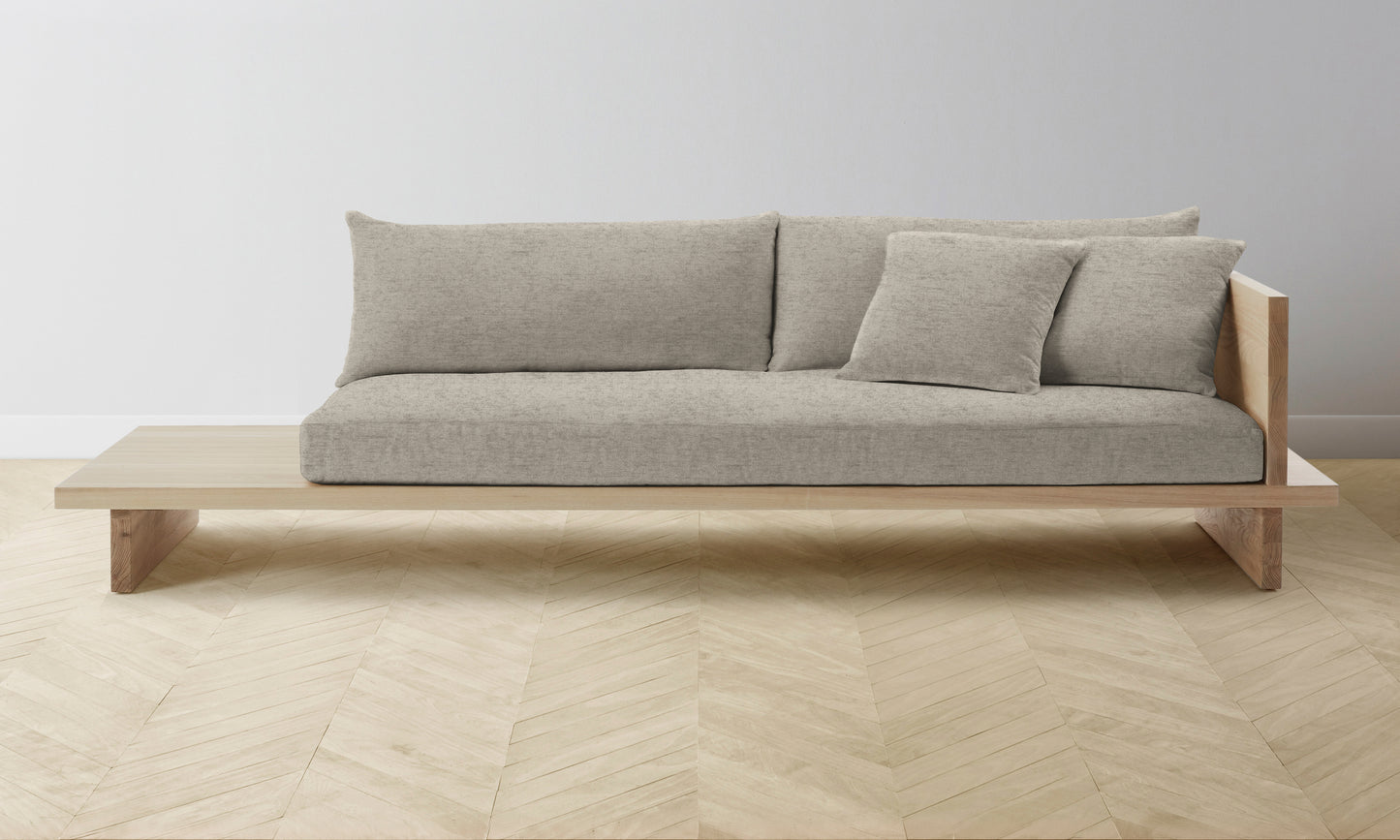 The Muir Sofa - Performance Tweed Oatmeal