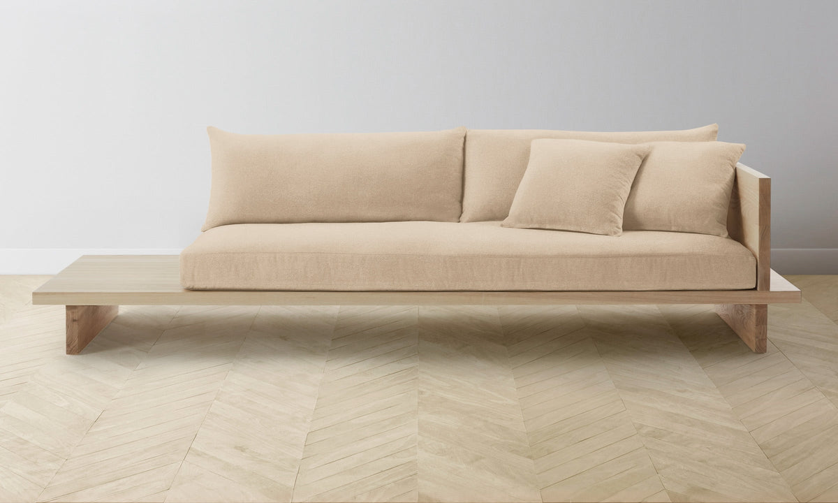 The Muir Sofa - Performance Velvet Butter