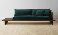 The Muir Sofa - Performance Velvet Emerald