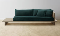 The Muir Sofa - Performance Velvet Emerald