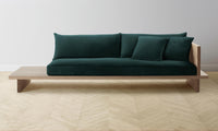 The Muir Sofa - Performance Velvet Emerald