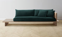 The Muir Sofa - Performance Velvet Emerald