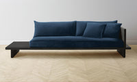 The Muir Sofa - Performance Velvet Sapphire