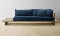 The Muir Sofa - Performance Velvet Sapphire