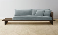 The Muir Sofa - Performance Velvet Seafoam