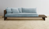 The Muir Sofa - Performance Velvet Sky