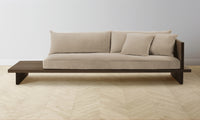 The Muir Sofa - Performance Velvet Taupe