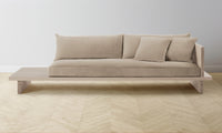 The Muir Sofa - Performance Velvet Taupe