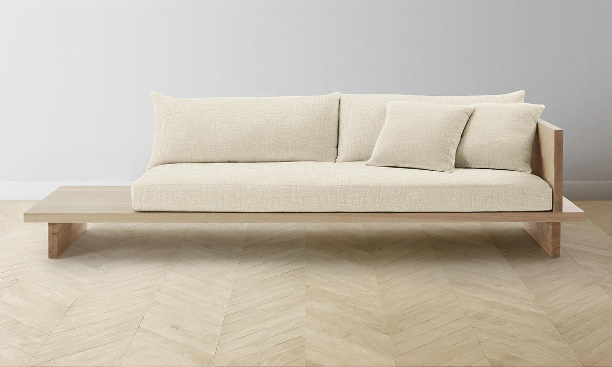 The Muir Sofa - Performance Woven Chenille Desert