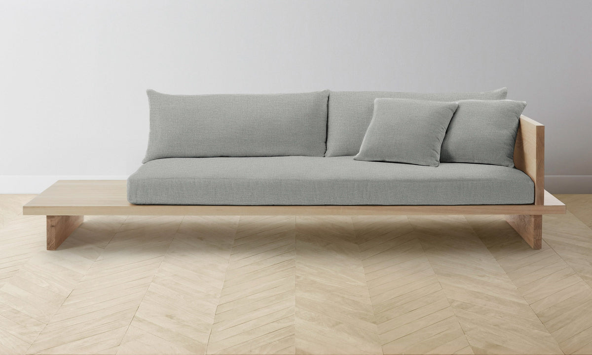 The Muir Sofa - Performance Woven Chenille Rain