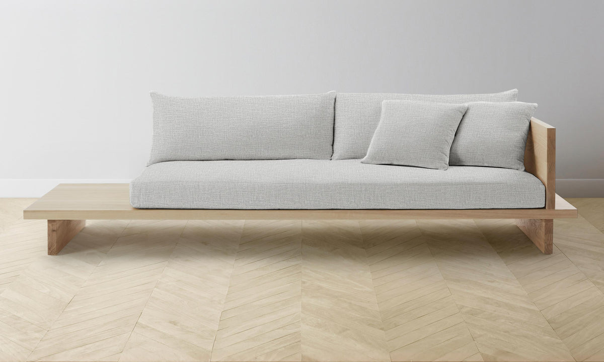 The Muir Sofa - Performance Woven Chenille Steel