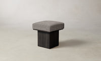 The Mulberry Ottoman - Belgian Linen Carob