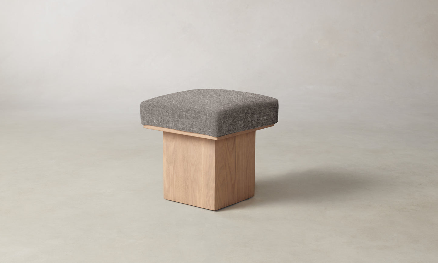 The Mulberry Ottoman - Belgian Linen Carob