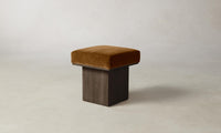 The Mulberry Ottoman - Mohair Brown Sugar