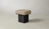 The Mulberry Ottoman - Shearling Toffee