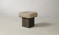 The Mulberry Ottoman - Shearling Toffee