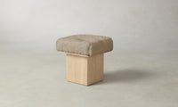 The Mulberry Ottoman - Shearling Toffee