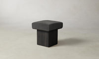 The Mulberry Ottoman - Tuscan Leather Seal