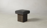 The Mulberry Ottoman - Tuscan Leather Seal