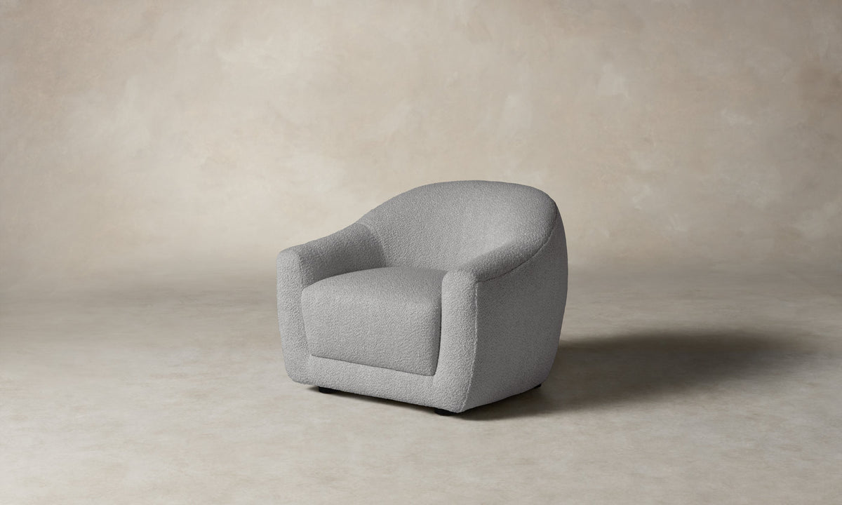 The Oliver Chair - Italian Bouclé Waterfall