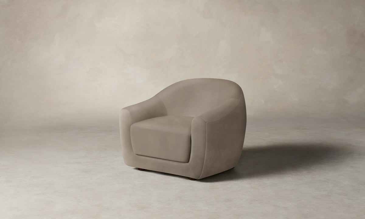 The Oliver Chair - Nubuck Leather Fawn