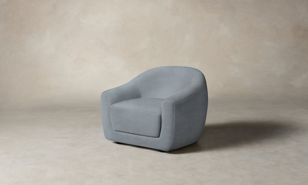 The Oliver Chair - Performance Mélange Weave Aegean