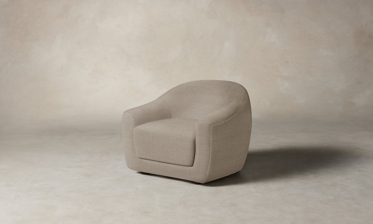 The Oliver Chair - Performance Textural Weave Earthen