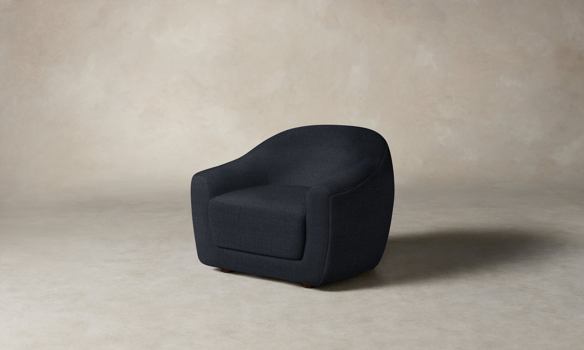 The Oliver Chair - Performance Textural Weave Marina