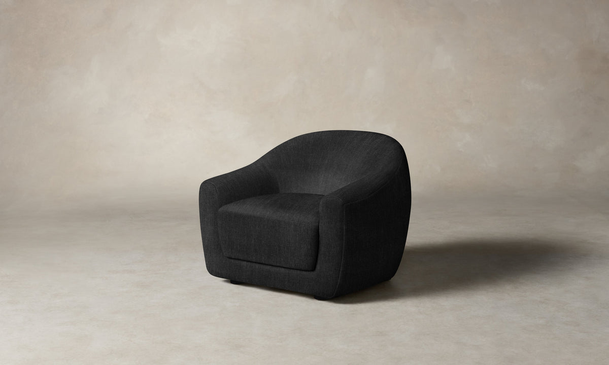 The Oliver Chair - Performance Tweed Char