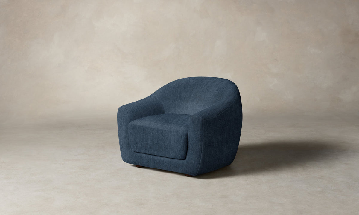The Oliver Chair - Performance Tweed Denim
