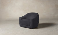 The Oliver Chair - Performance Velvet Flannel