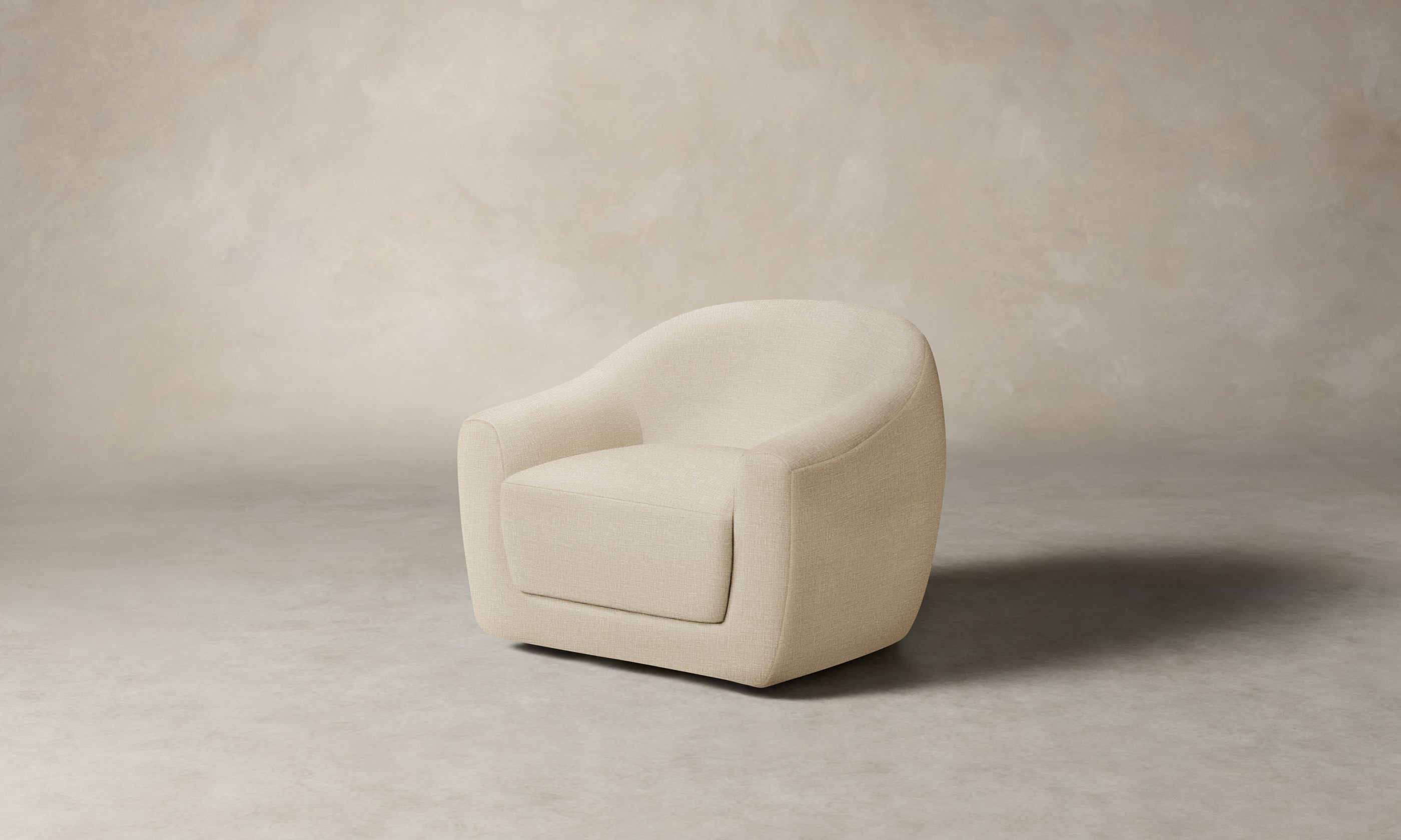 oliver オリバー wovem+ アームソファ S CU-E597 IZZ The Oliver Swivel Chair - Performance Woven Chenille Desert