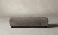 The Perry Bench - Belgian Linen Carob