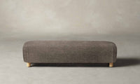 The Perry Bench - Belgian Linen Carob